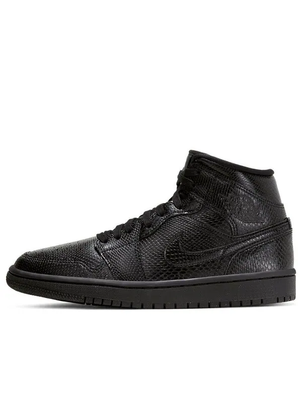 Кроссовки 1 средние Air Jordan — изображение 1 из 4, черный