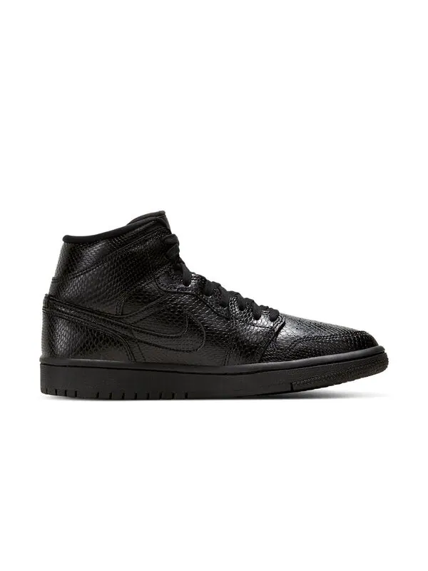 Кроссовки 1 средние Air Jordan — изображение 2 из 4, черный