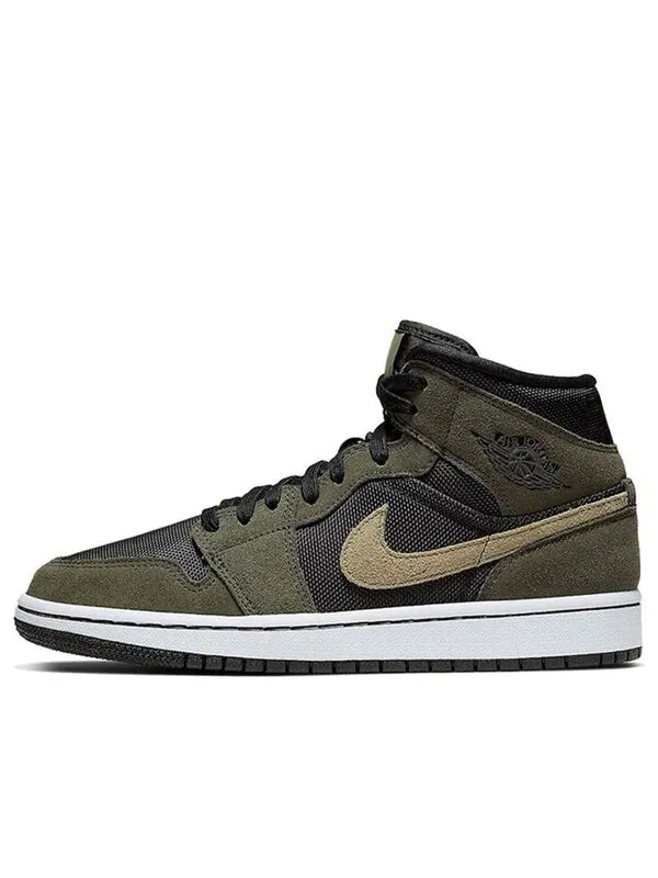 Кроссовки 1 средние Air Jordan — изображение 1 из 4, черный