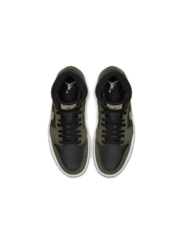 Кроссовки 1 средние Air Jordan — изображение 4 из 4, черный