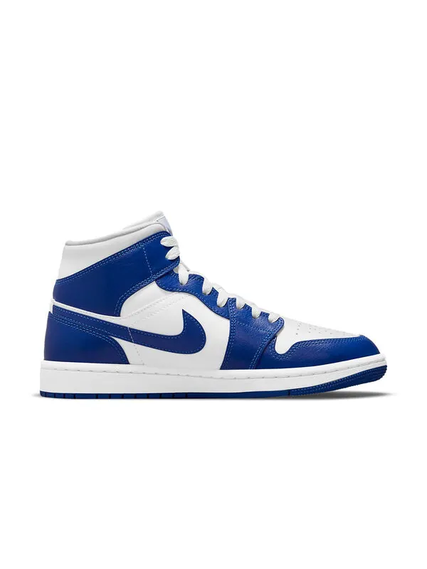 Кроссовки 1 средние Air Jordan — изображение 2 из 4, белый