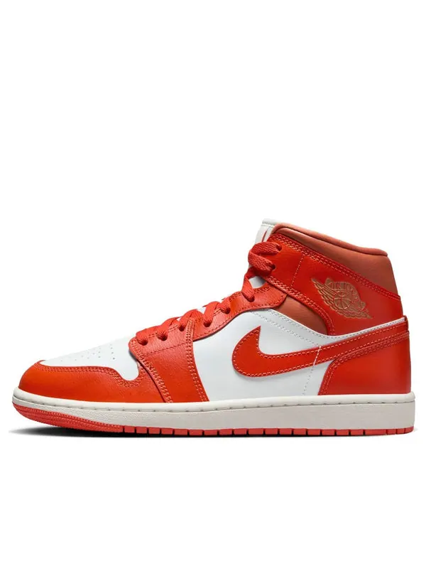 Кроссовки 1 mid 'cosmic clay' Air Jordan — изображение 1 из 4, белый/коричневый