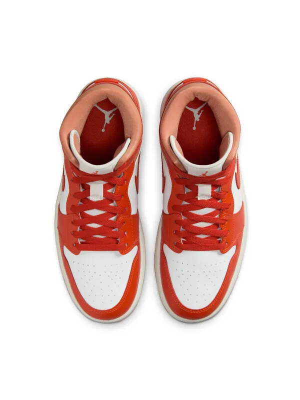Кроссовки 1 mid 'cosmic clay' Air Jordan — изображение 4 из 4, белый/коричневый