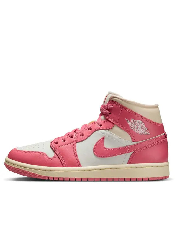 Кроссовки 1 mid Air Jordan — изображение 1 из 4, розовый
