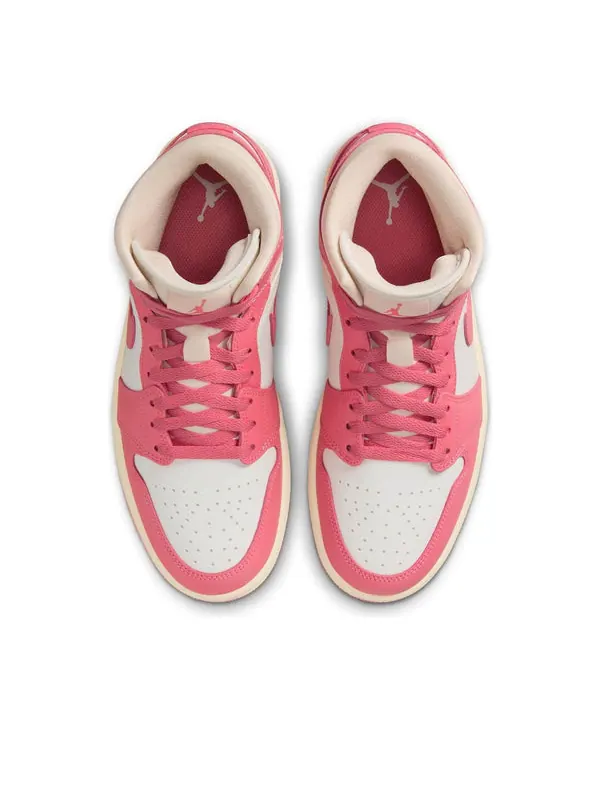 Кроссовки 1 mid Air Jordan — изображение 4 из 4, розовый