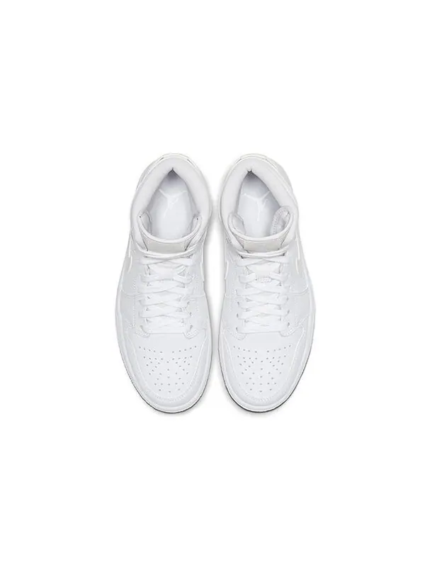 Кроссовки 1 средние Air Jordan — изображение 4 из 4, белый