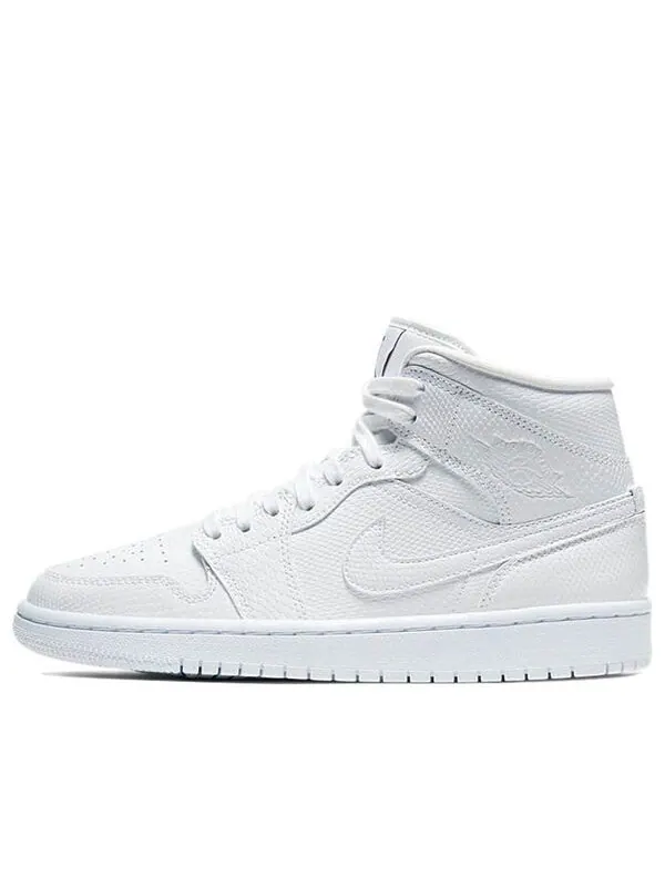 Кроссовки 1 средние Air Jordan — изображение 1 из 4, белый