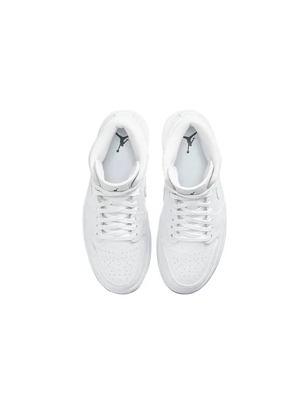 Кроссовки 1 средние Air Jordan — изображение 4 из 4, белый