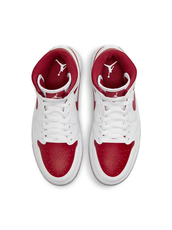 Кроссовки 1 средние Air Jordan — изображение 4 из 4, белый