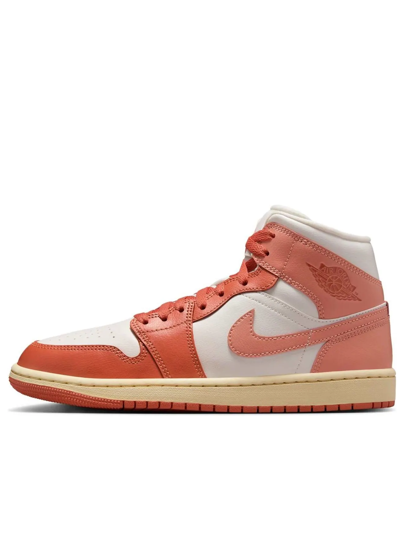 Кроссовки (WMNS) Air Jordan 1 Mid 'Madder Root' — изображение 1 из 6, медь