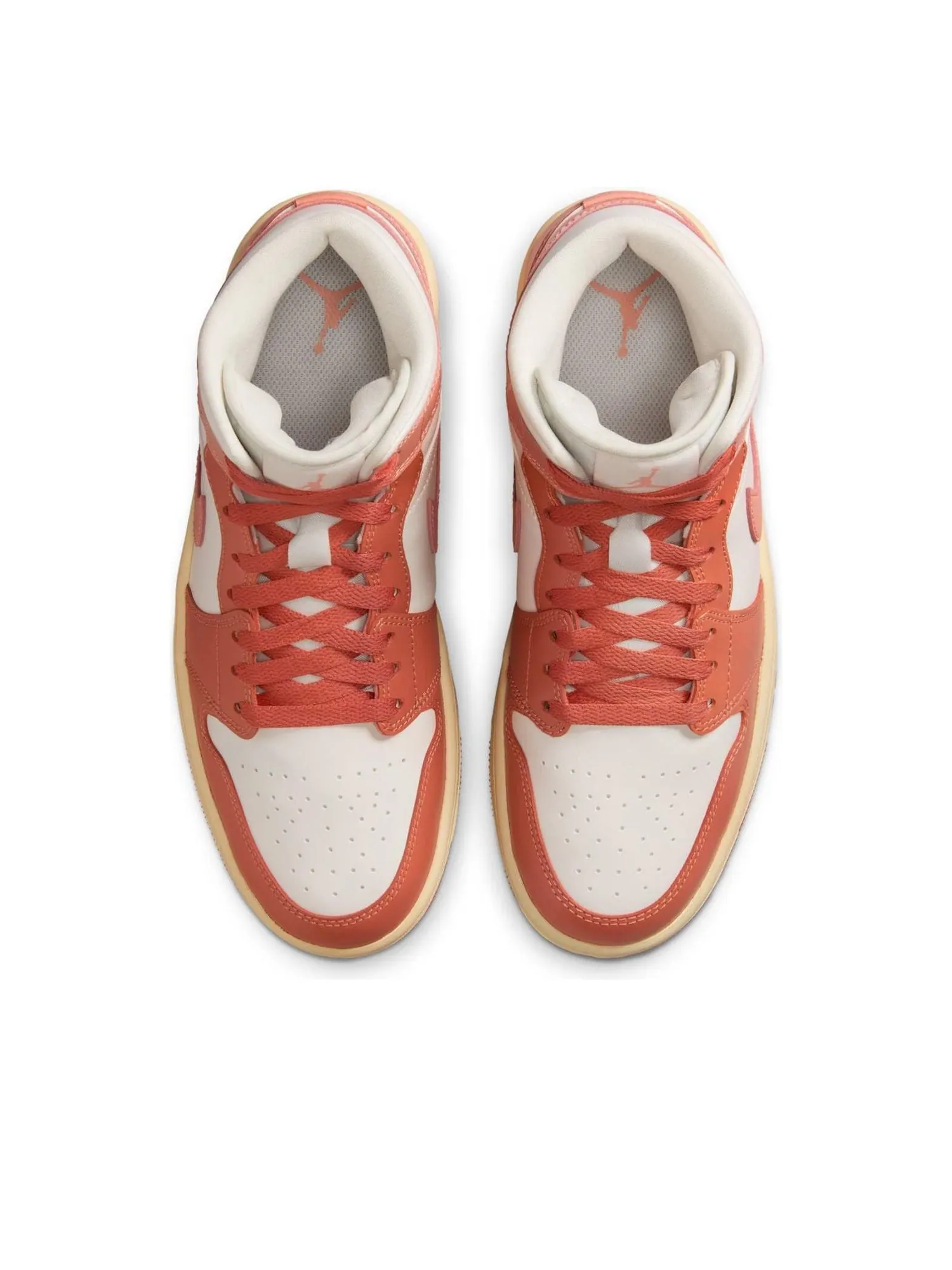 Кроссовки (WMNS) Air Jordan 1 Mid 'Madder Root' — изображение 2 из 6, медь