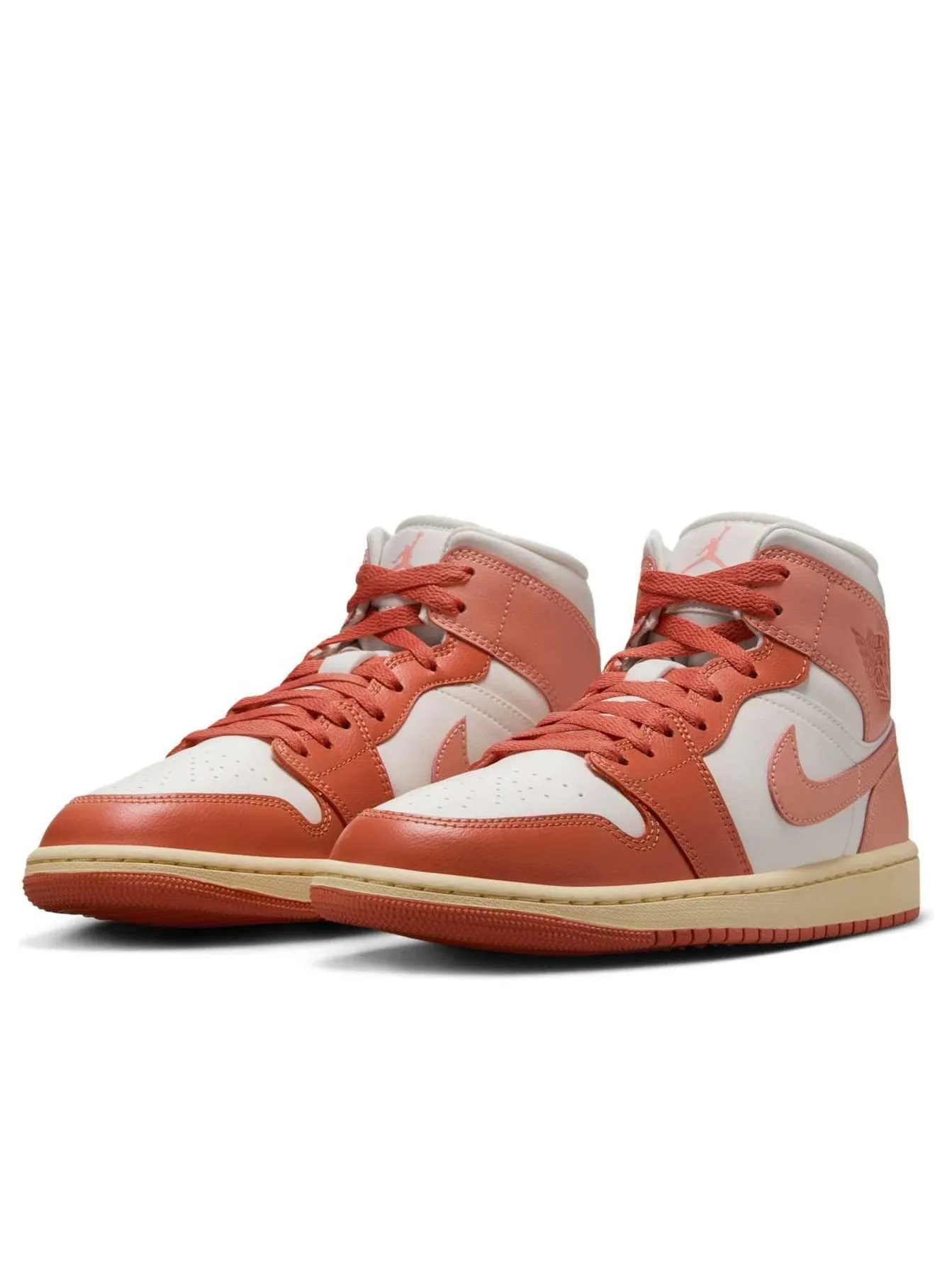 Кроссовки (WMNS) Air Jordan 1 Mid 'Madder Root' — изображение 4 из 6, медь