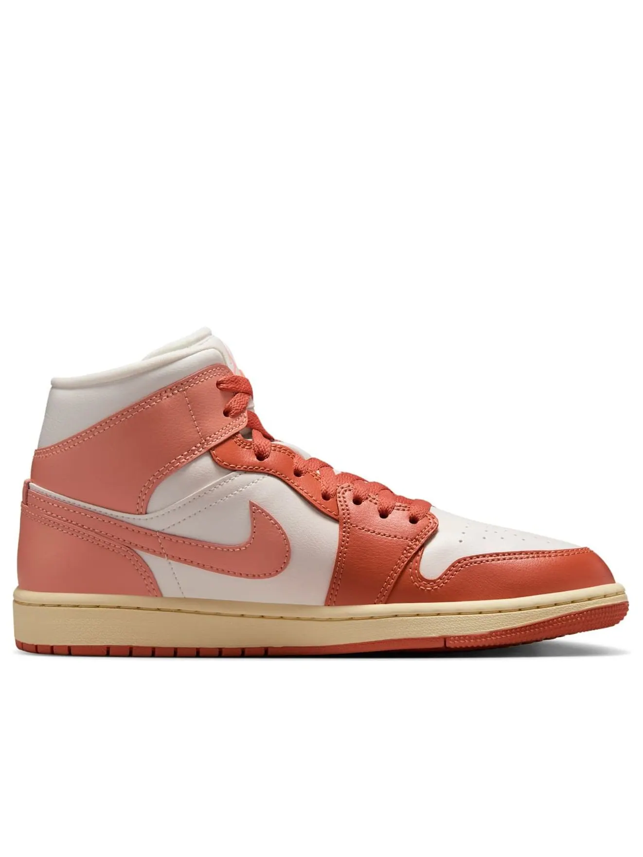 Кроссовки (WMNS) Air Jordan 1 Mid 'Madder Root' — изображение 6 из 6, медь