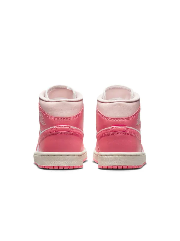 Кроссовки 1 mid 'strawberries and cream' Air Jordan — изображение 4 из 4, белый