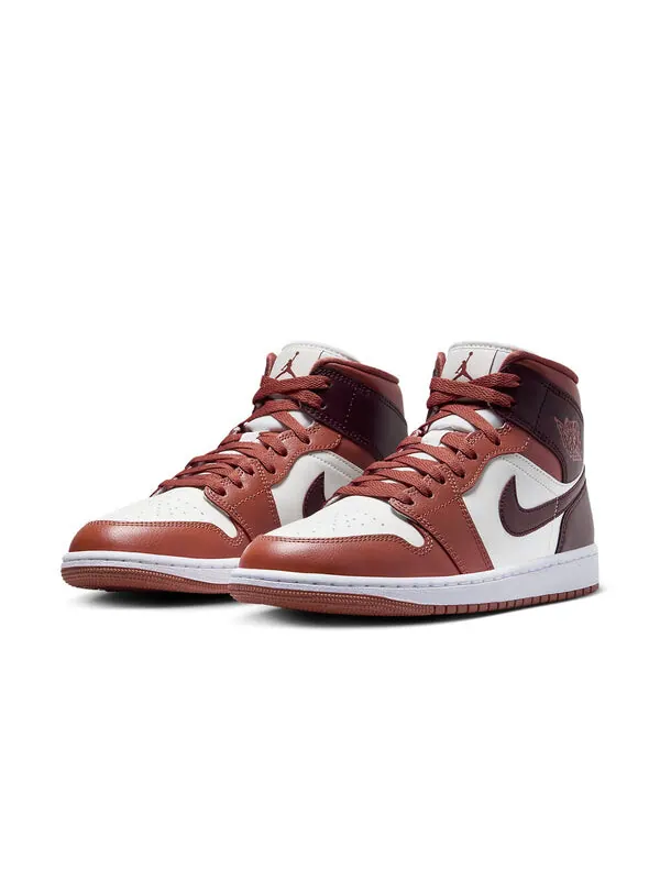 Кроссовки 1 средние Air Jordan — изображение 3 из 4, оранжевый