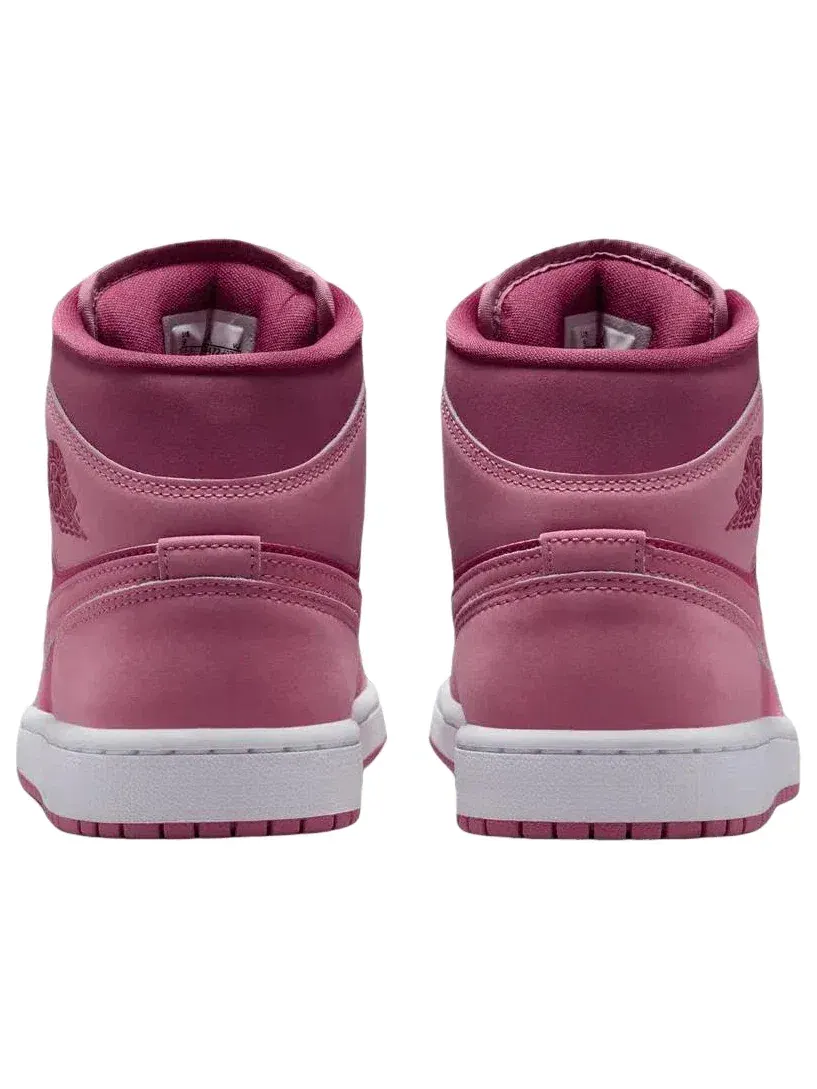 Женские кроссовки с кожаным верхом Air Jordan 1 Mid Desert Berry — изображение 5 из 6, фиолетовый