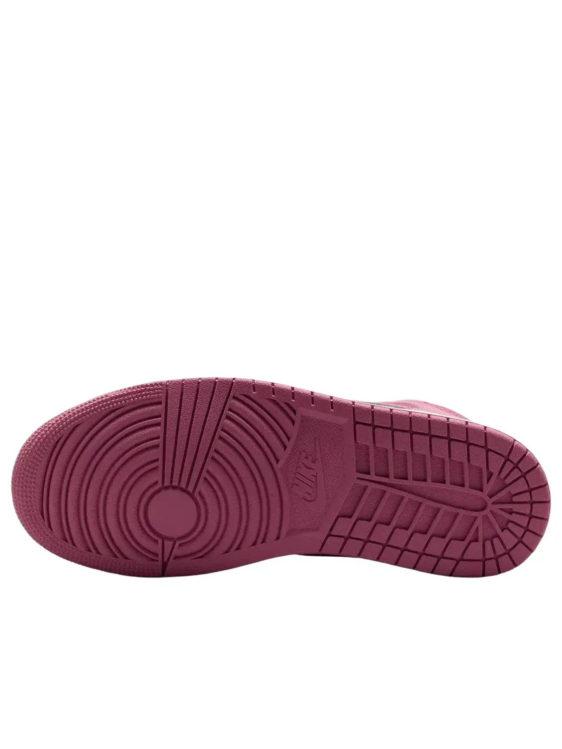 Женские кроссовки с кожаным верхом Air Jordan 1 Mid Desert Berry — изображение 6 из 6, фиолетовый