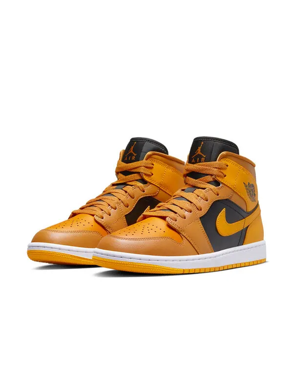 Кроссовки 1 mid 'chutney' Air Jordan — изображение 3 из 4, черный/белый