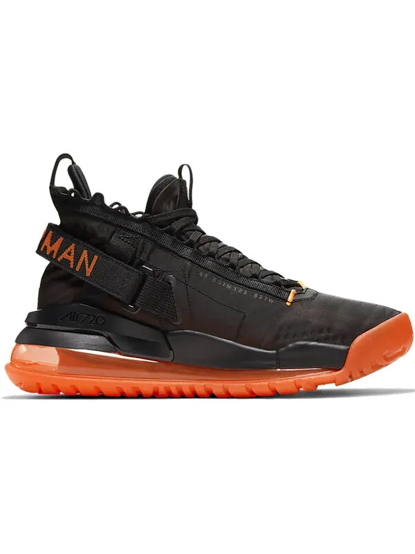 Кроссовки proto max 720 Air Jordan — изображение 2 из 4, темный/оранжевый-черный