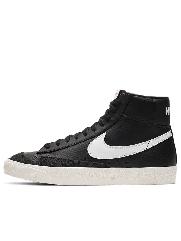 Кроссовки blazer mid '77 vintage 'black sail' Nike — изображение 1 из 4, черный