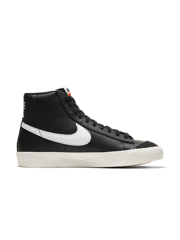 Кроссовки blazer mid '77 vintage 'black sail' Nike — изображение 2 из 4, черный