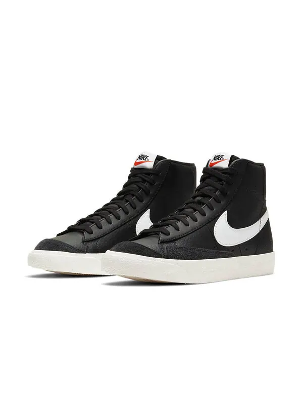 Кроссовки blazer mid '77 vintage 'black sail' Nike — изображение 3 из 4, черный