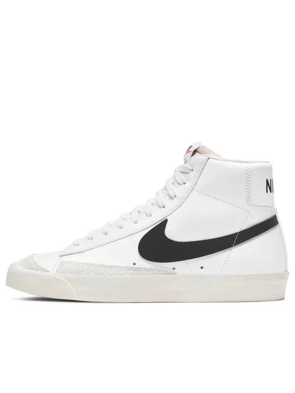 Кроссовки blazer mid '77 vintage 'white black' Nike — изображение 1 из 3, белый/черный