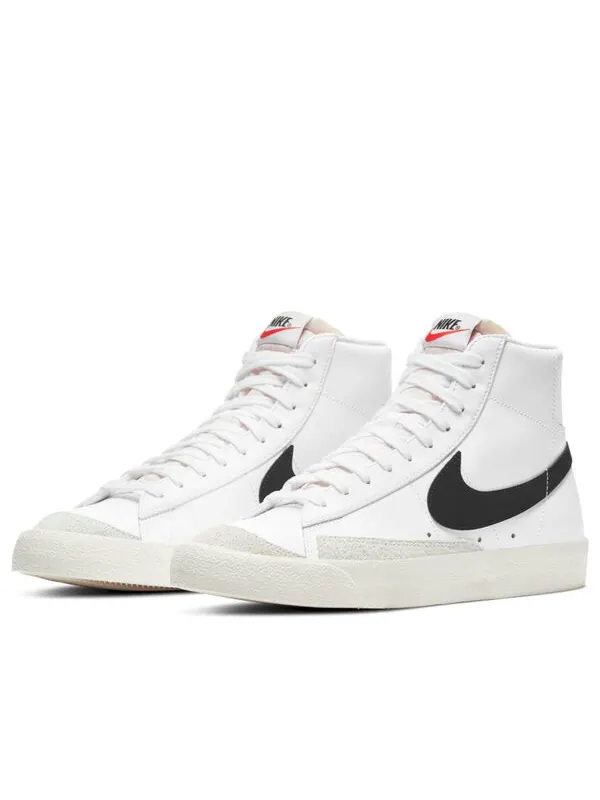 Кроссовки blazer mid '77 vintage 'white black' Nike — изображение 3 из 3, белый/черный