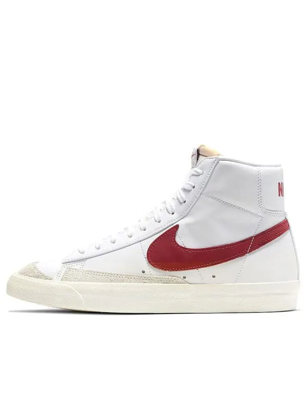 Кроссовки blazer mid '77 'brick red' Nike — изображение 1 из 4, красный/белый
