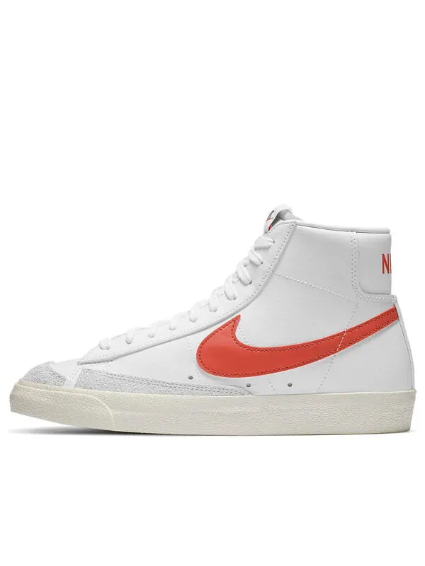 Кроссовки blazer mid '77 vintage 'white mantra orange' Nike — изображение 1 из 4, белый/оранжевый