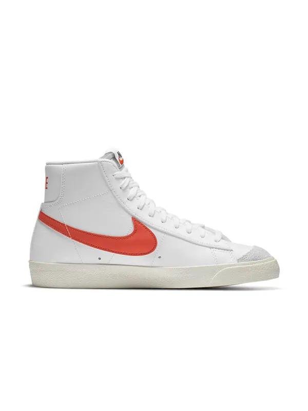 Кроссовки blazer mid '77 vintage 'white mantra orange' Nike — изображение 2 из 4, белый/оранжевый