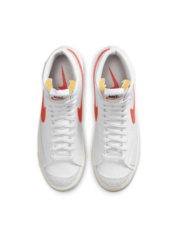 Кроссовки blazer mid '77 vintage 'white mantra orange' Nike — изображение 4 из 4, белый/оранжевый