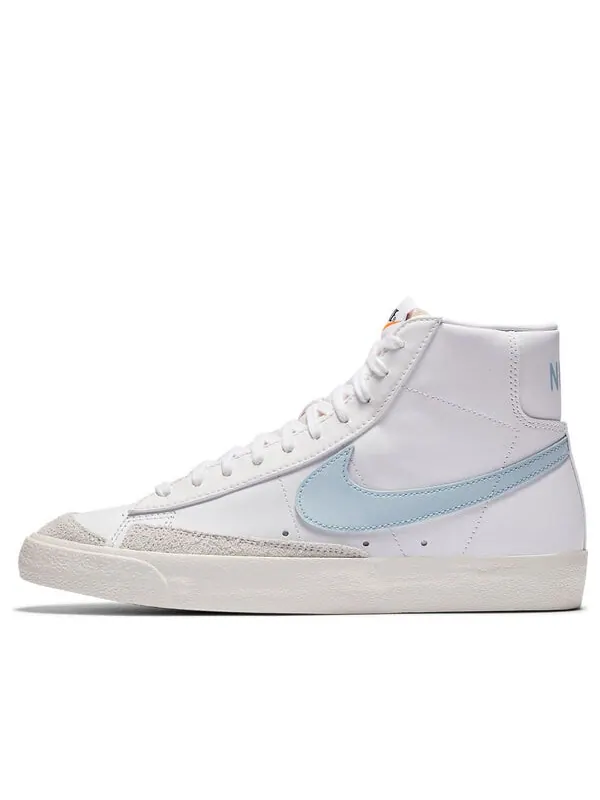 Кроссовки blazer mid '77 vintage 'white celestine blue' Nike — изображение 1 из 4, белый/синий