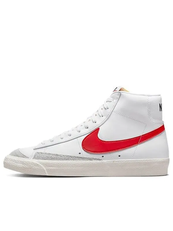 Кроссовки blazer mid '77 vintage 'vintage mismatched swoosh blue red' Nike — изображение 1 из 4, белый/синий--красный