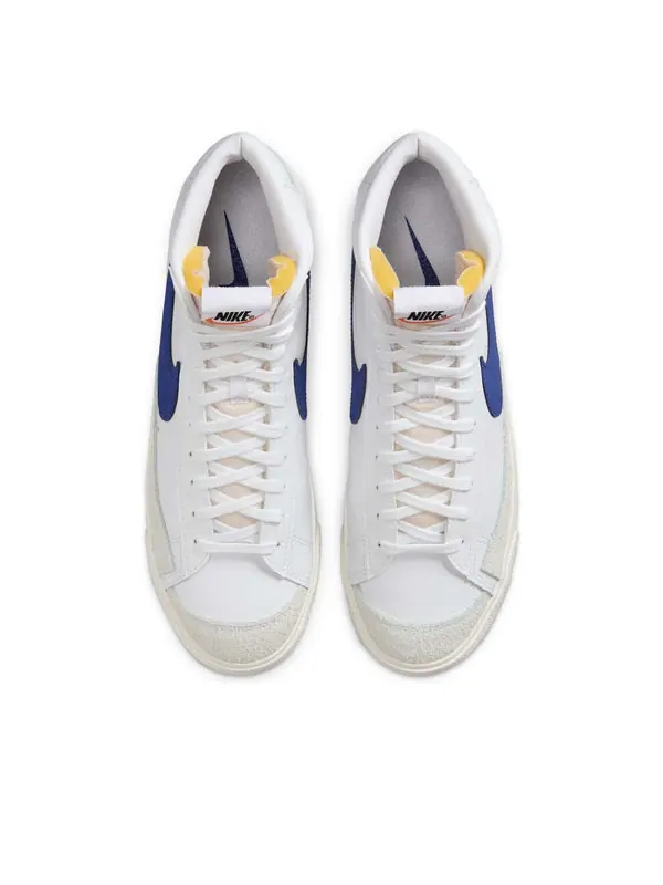Кроссовки blazer mid white sail deep royal blue' Nike — изображение 4 из 4, белый