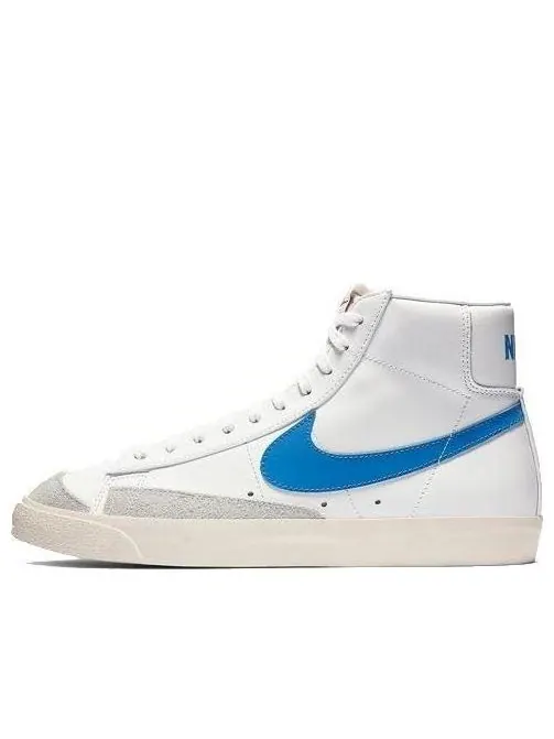 Кроссовки blazer mid '77 vintage 'pacific blue' Nike — изображение 1 из 4, синий/белый