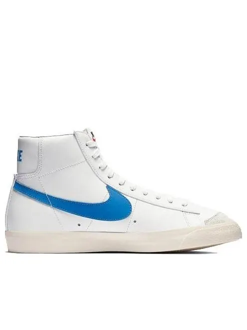 Кроссовки blazer mid '77 vintage 'pacific blue' Nike — изображение 2 из 4, синий/белый
