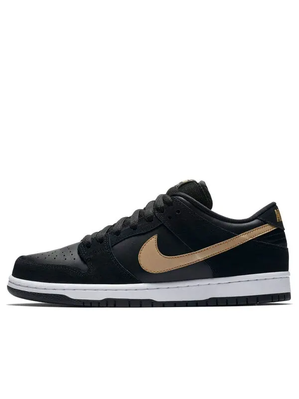 Кроссовки sb dunk low pro 'metallic gold' Nike — изображение 1 из 4, бежевый