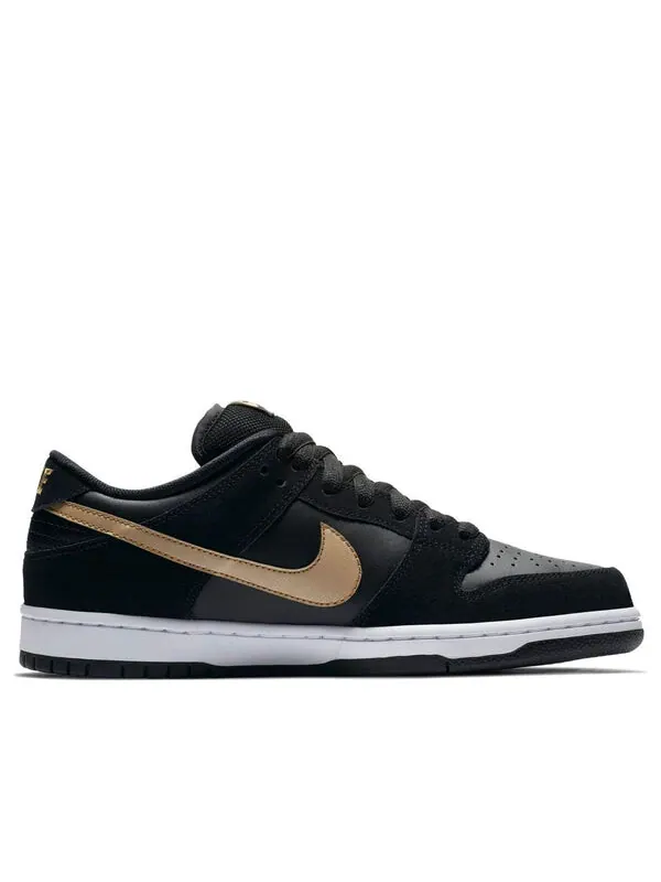 Кроссовки sb dunk low pro 'metallic gold' Nike — изображение 2 из 4, бежевый