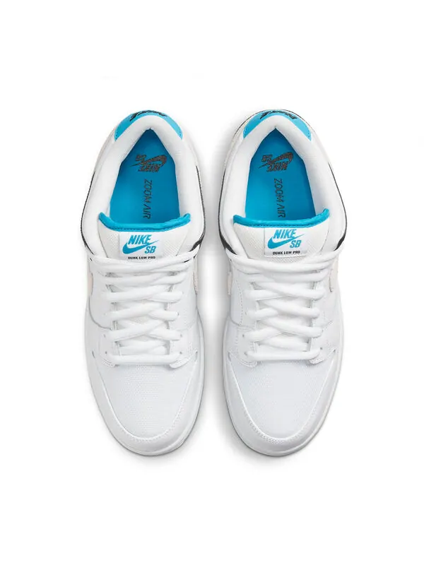 Кроссовки sb dunk low pro Nike — изображение 3 из 4, белый/серый/черный/синий