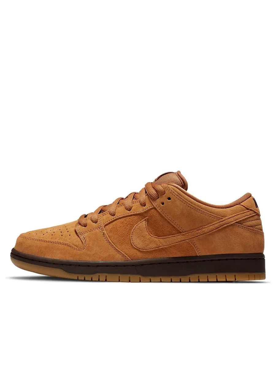 Кроссовки Nike SB Dunk Low Pro 'Wheat Mocha' — изображение 1 из 6, бежевый