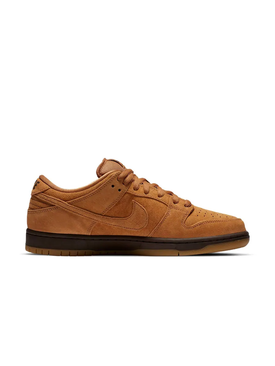 Кроссовки Nike SB Dunk Low Pro 'Wheat Mocha' — изображение 2 из 6, бежевый