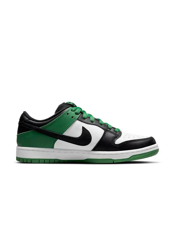 Кроссовки sb dunk low pro Nike — изображение 2 из 4, белый/зеленый/черный
