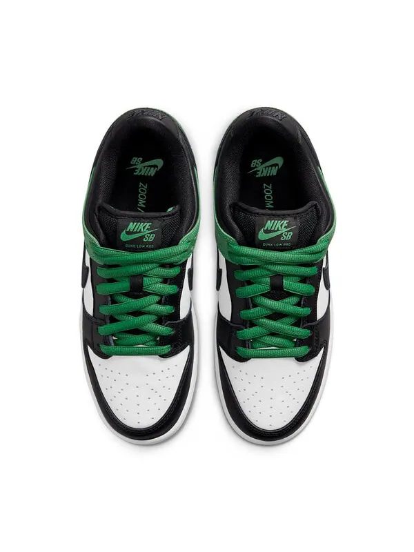 Кроссовки sb dunk low pro Nike — изображение 4 из 4, белый/зеленый/черный