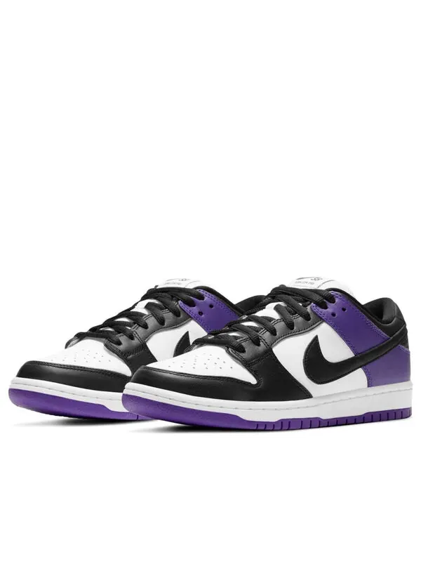 Кроссовки sb dunk low 'court purple' Nike — изображение 3 из 4, черный/фиолетовый/белый