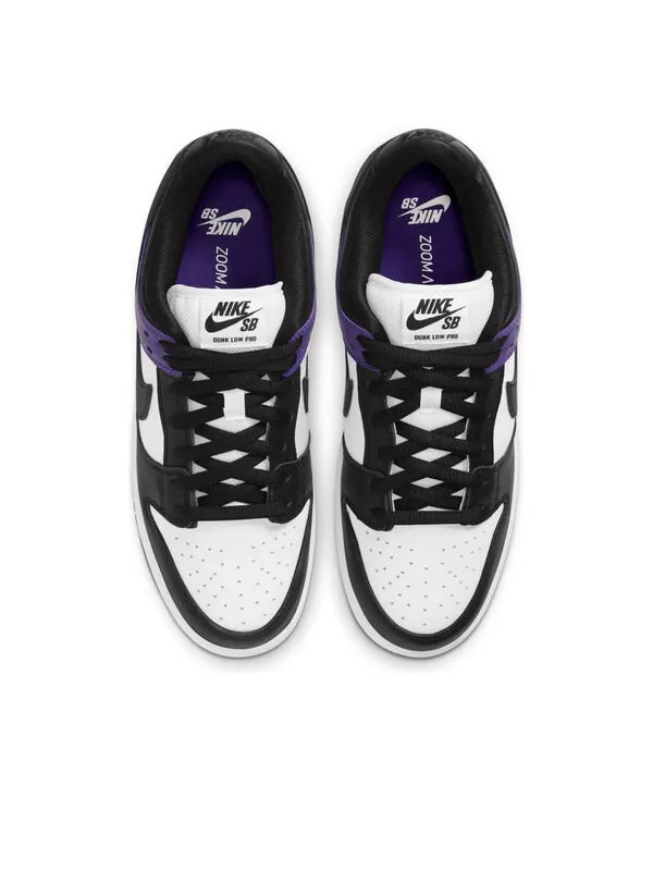Кроссовки sb dunk low 'court purple' Nike — изображение 4 из 4, черный/фиолетовый/белый