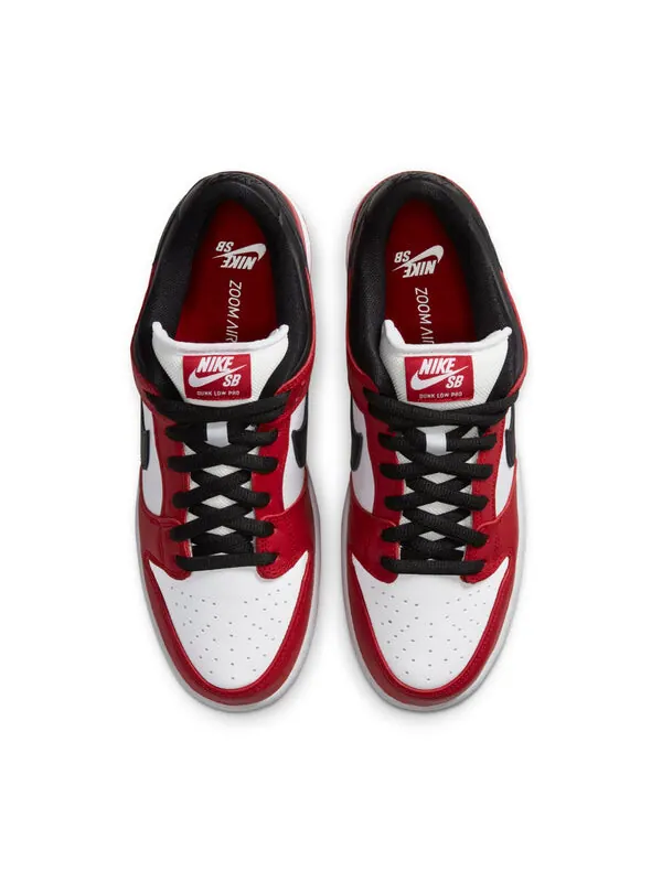 Кроссовки sb dunk low Nike — изображение 4 из 4, красный/черный/белый