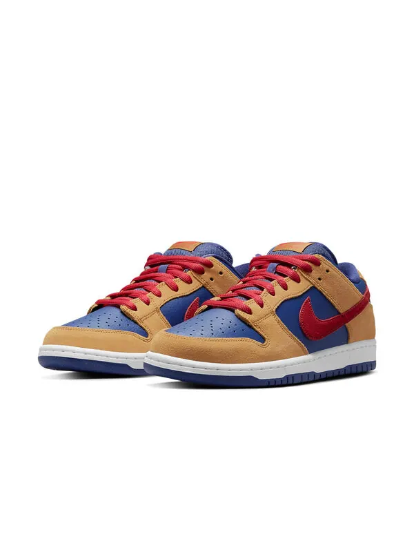Кроссовки sb dunk low Nike — изображение 3 из 4, коричневый/красный/синий