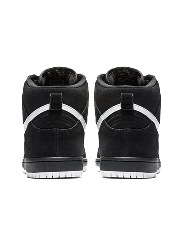 Кроссовки sb dunk высокие Nike — изображение 4 из 4, черный/белый--коричневый