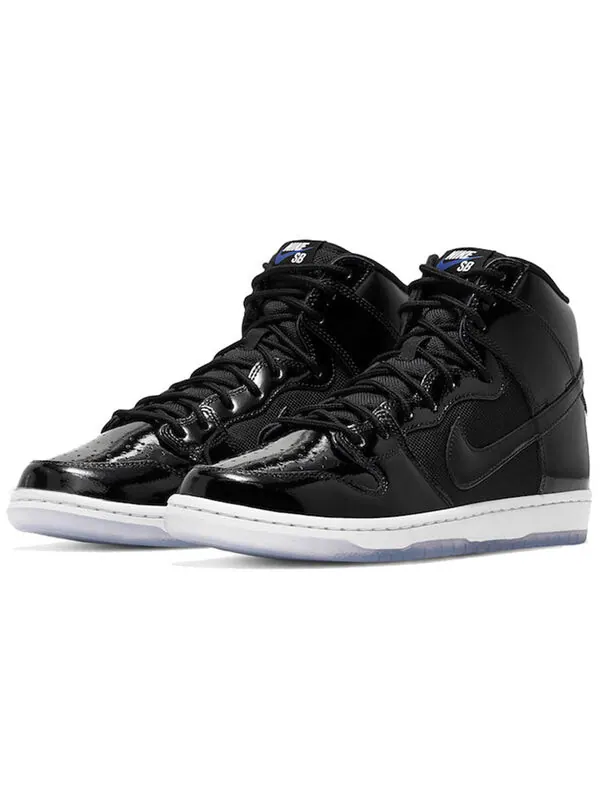 Кроссовки sb dunk высокие prm Nike — изображение 3 из 4, черный/белый